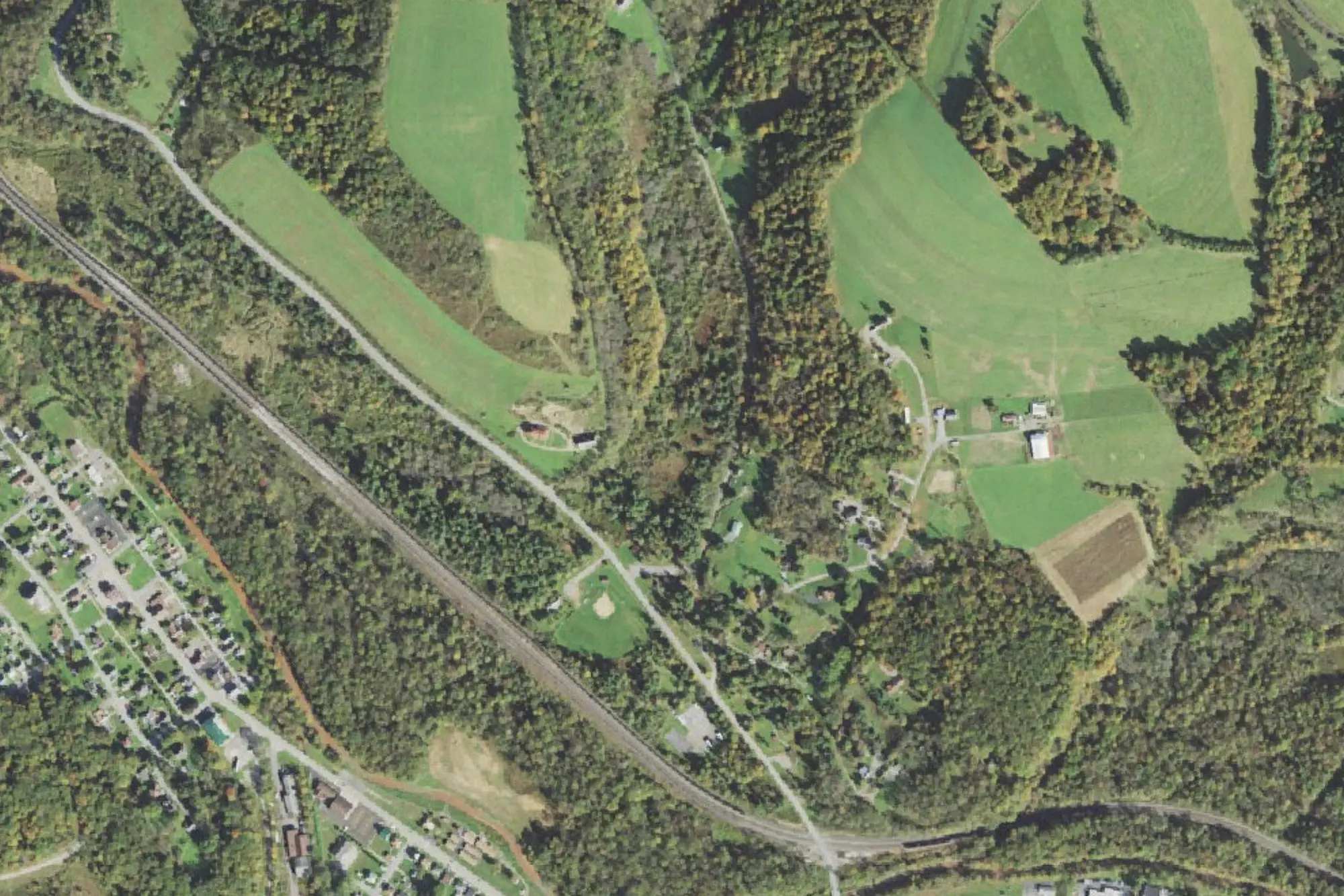 Aerial view of 1889 Park