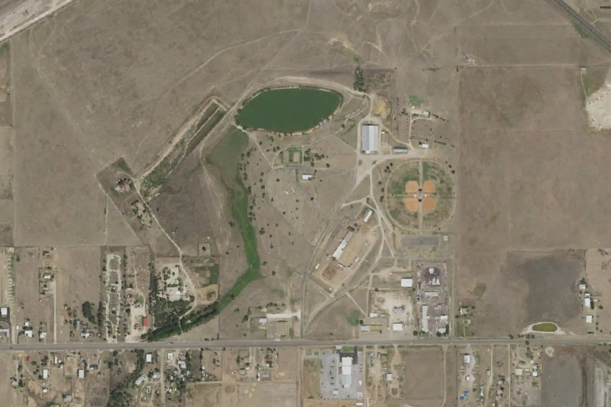 Aerial view of Recreational Park