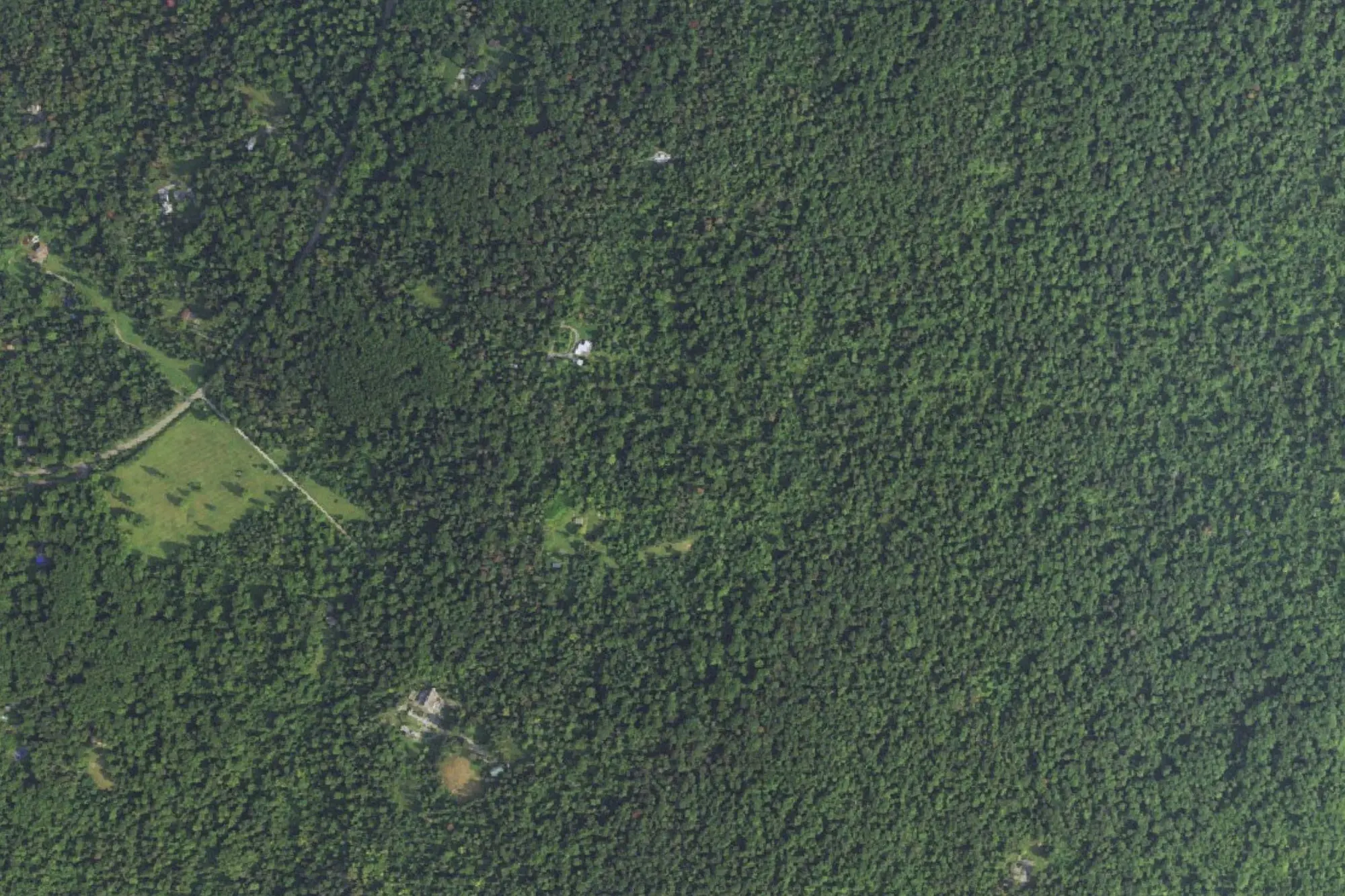 Aerial view of Blue Ridge Park