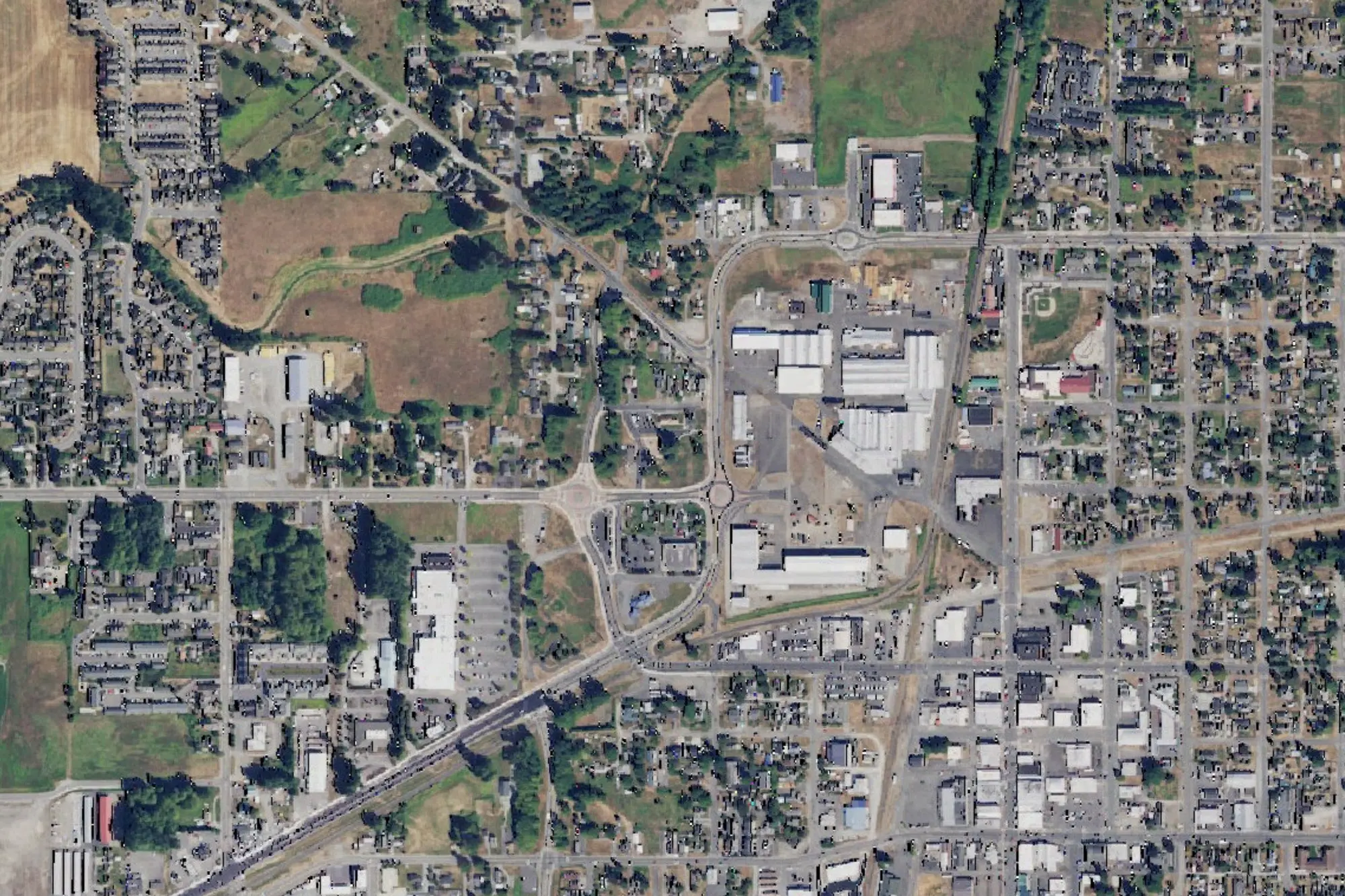 Aerial view of Bingham Park