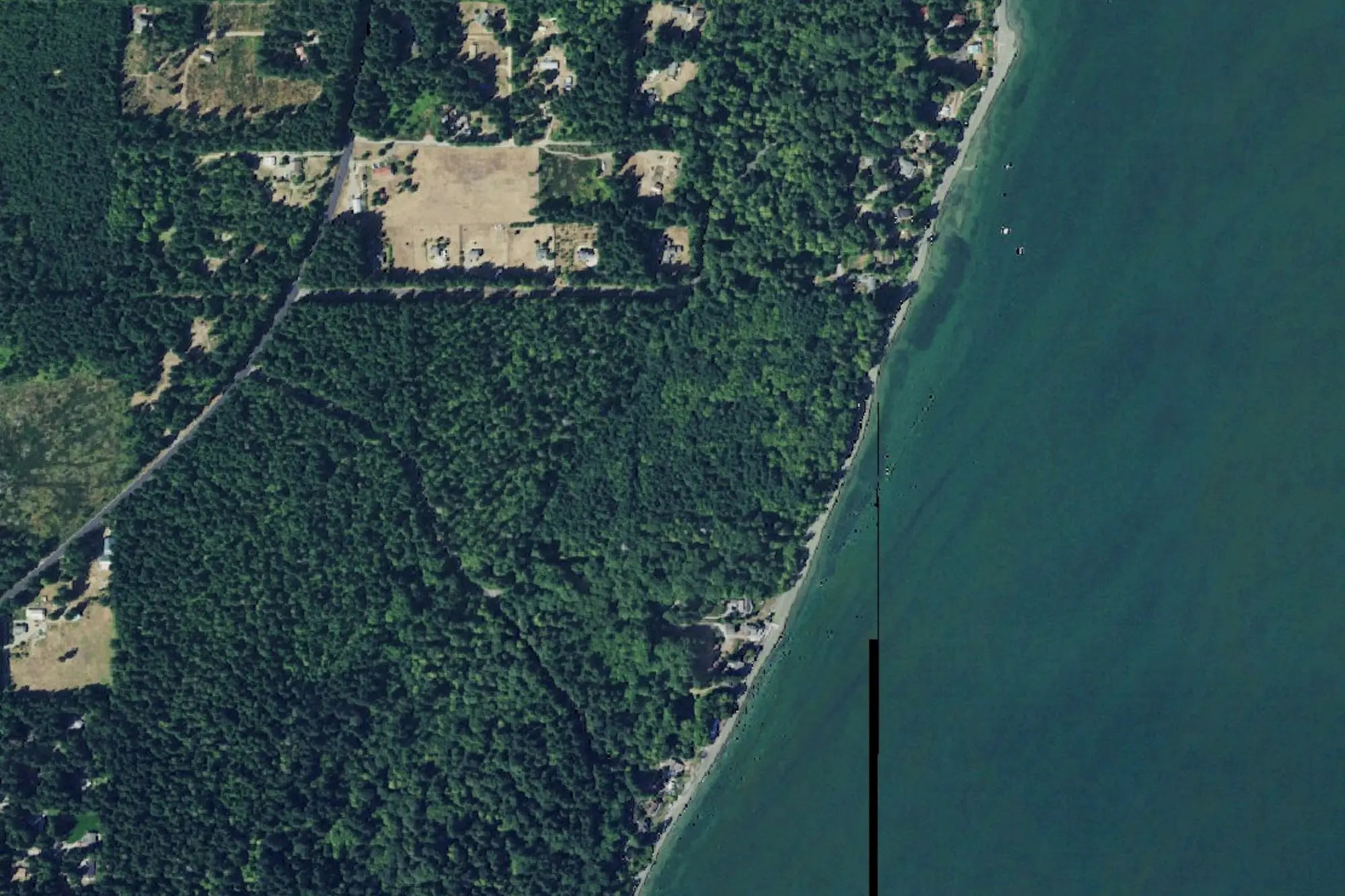 Aerial view of Maple Hollow
