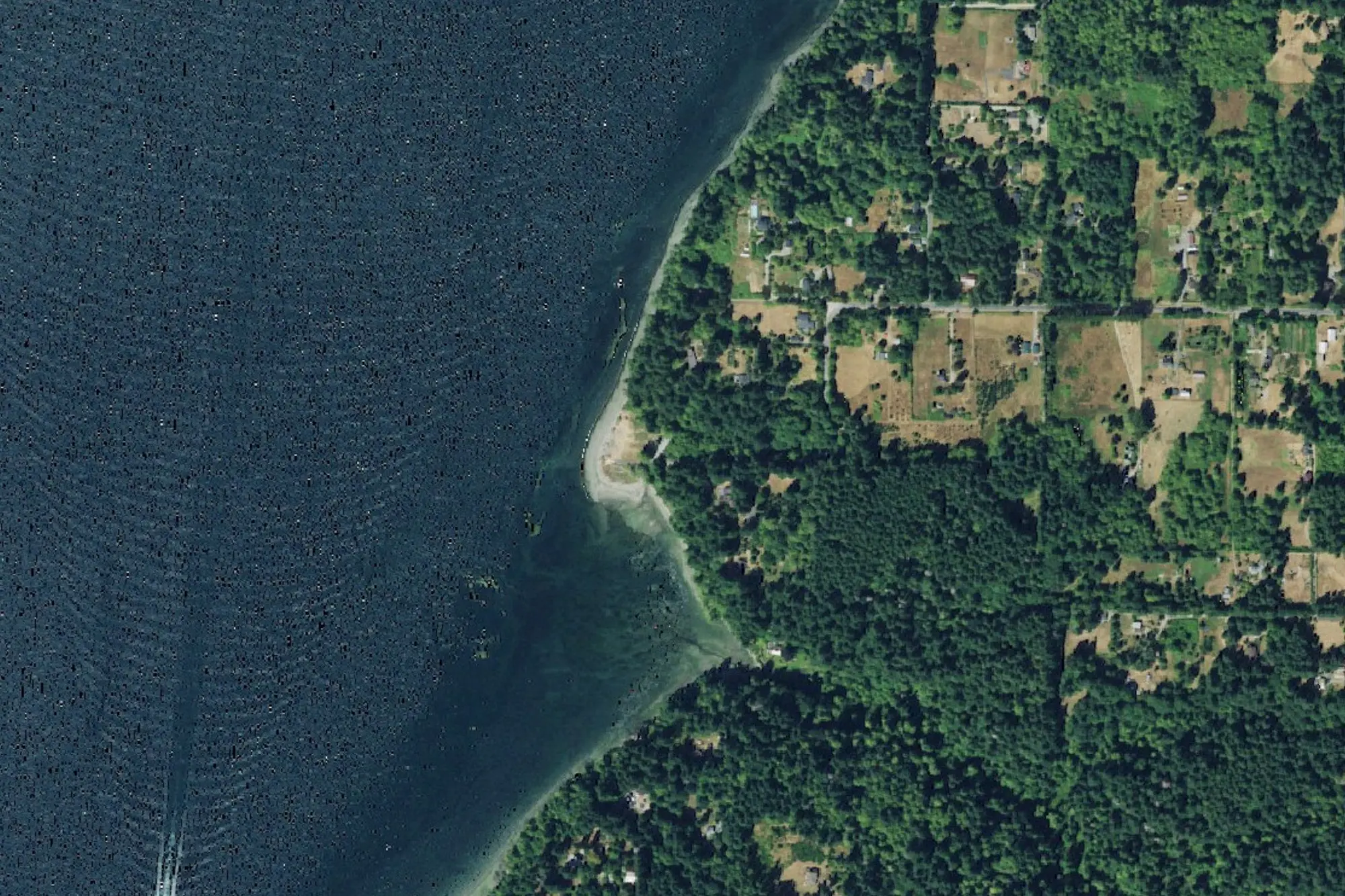 Aerial view of Lisabuela Park