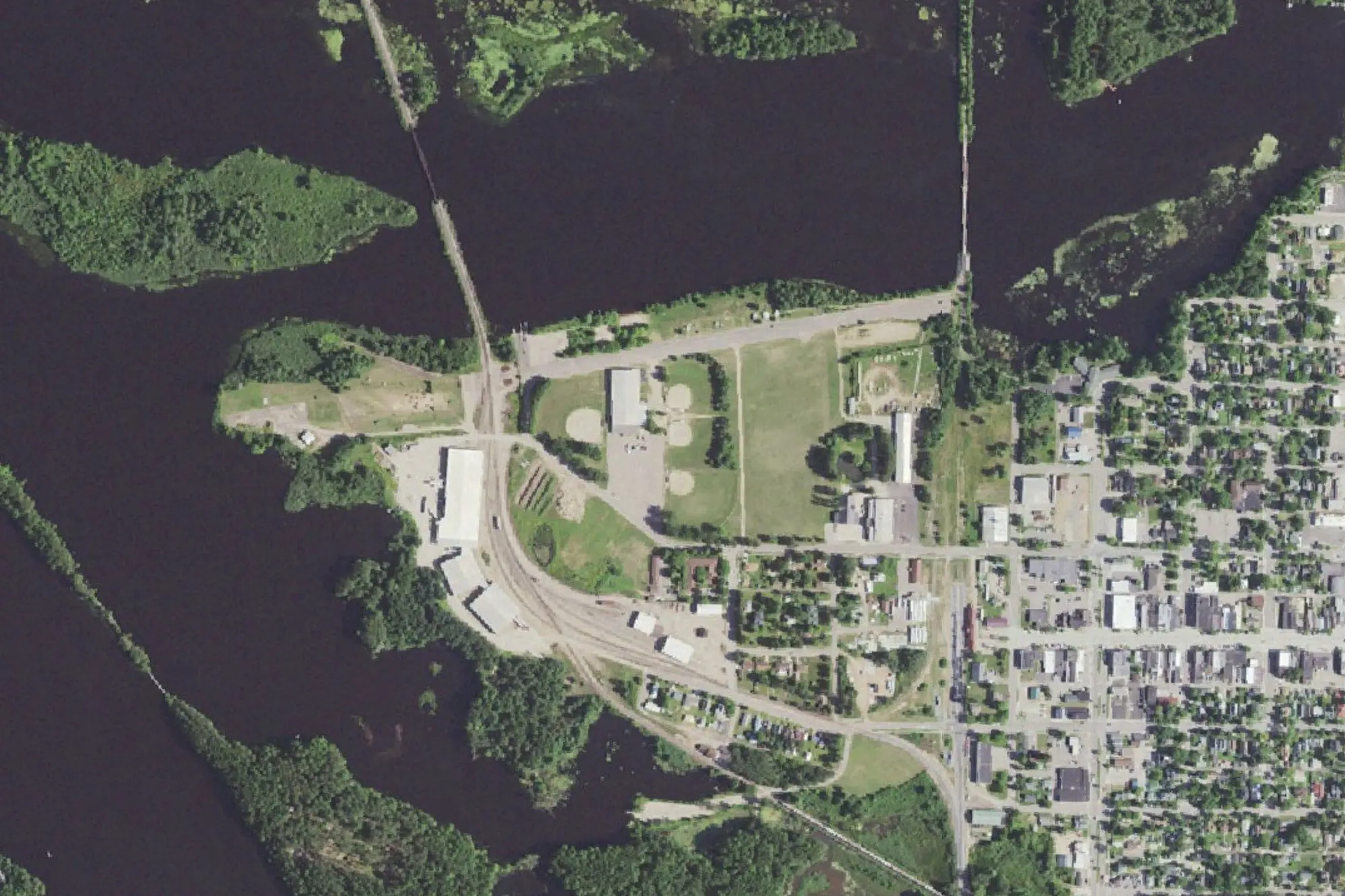 Aerial view of Sara Park
