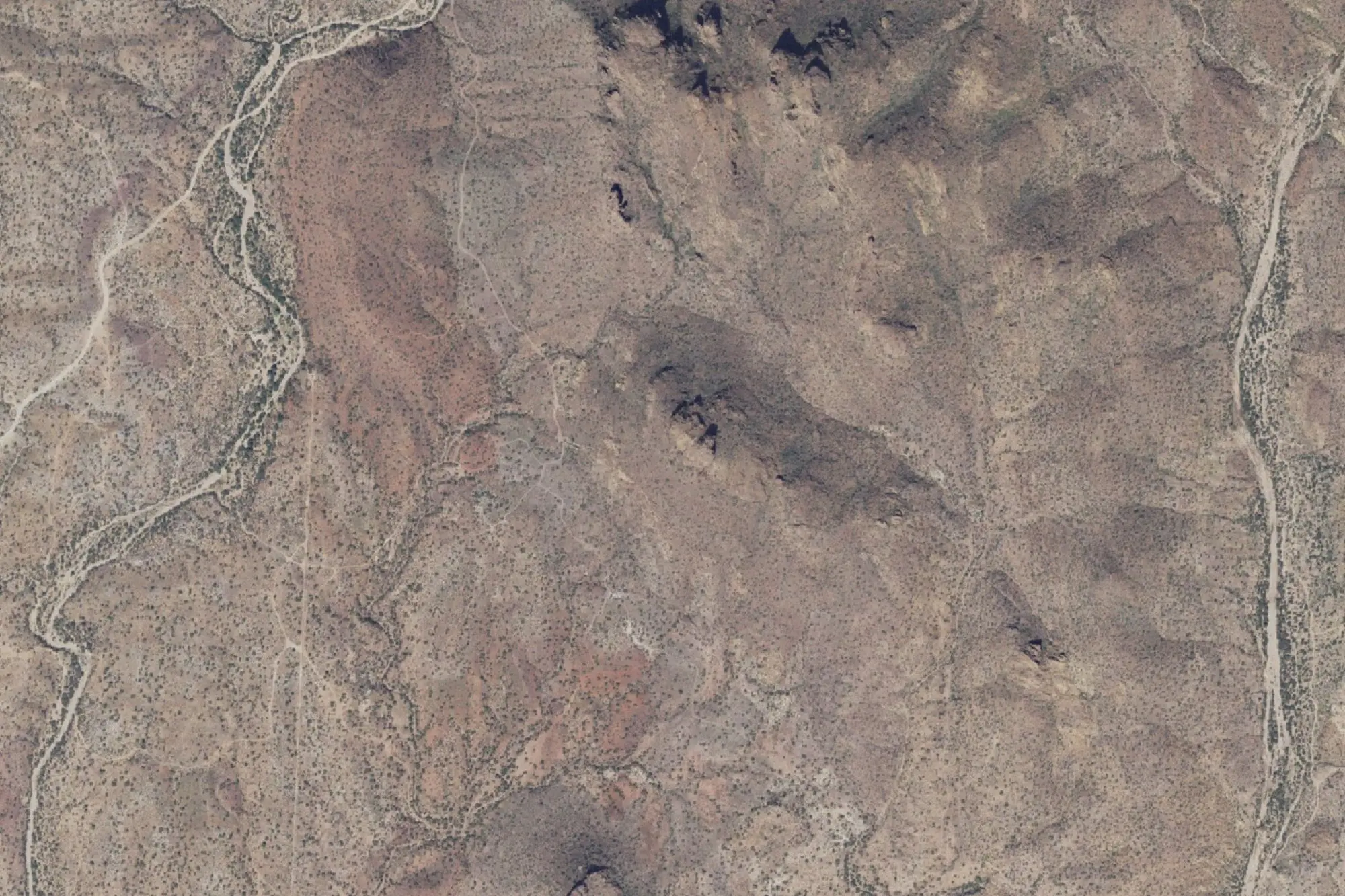 Aerial view of Peralta Regional Park
