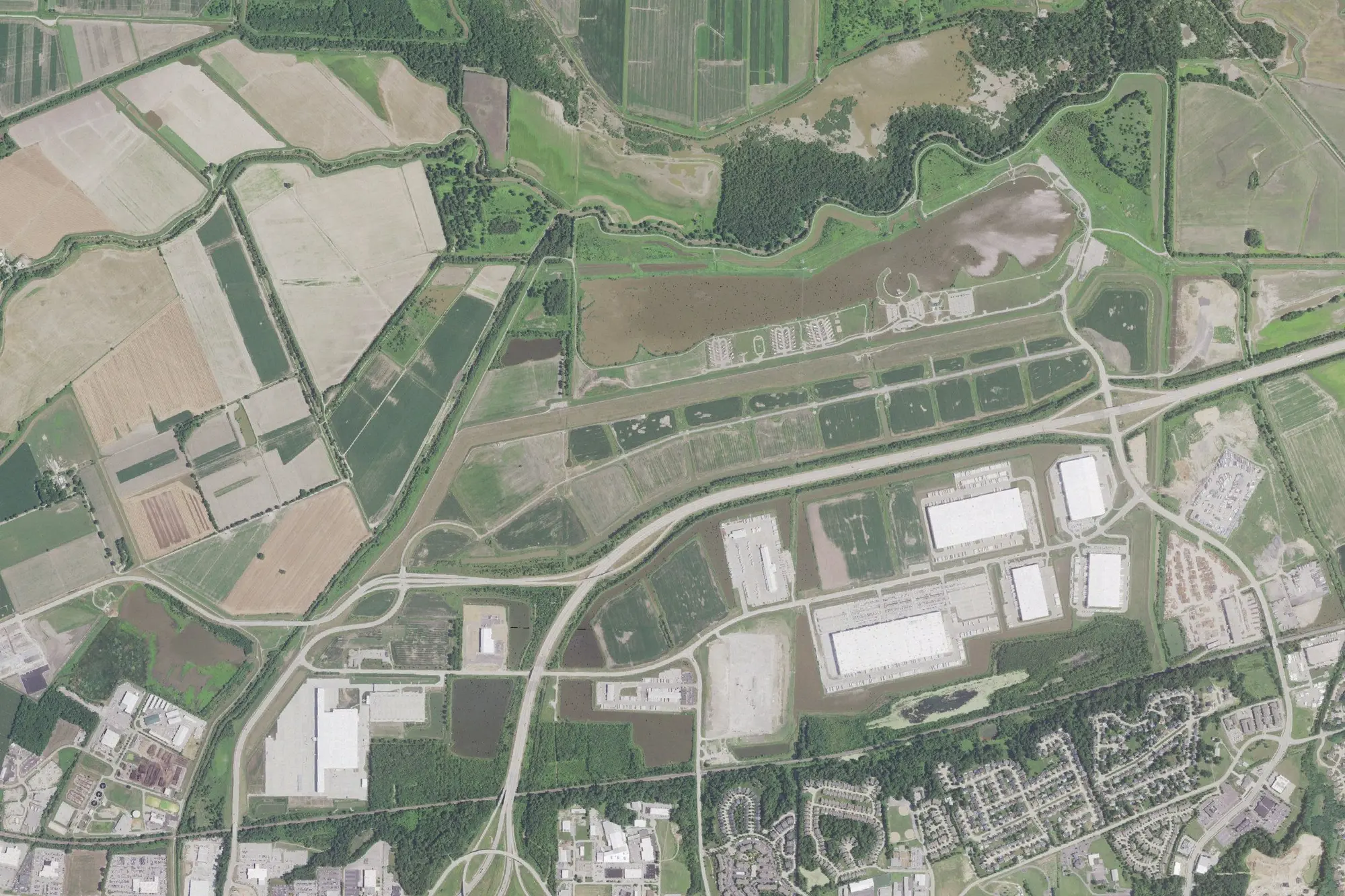 Aerial view of Lakeside 370 Park (U/C)