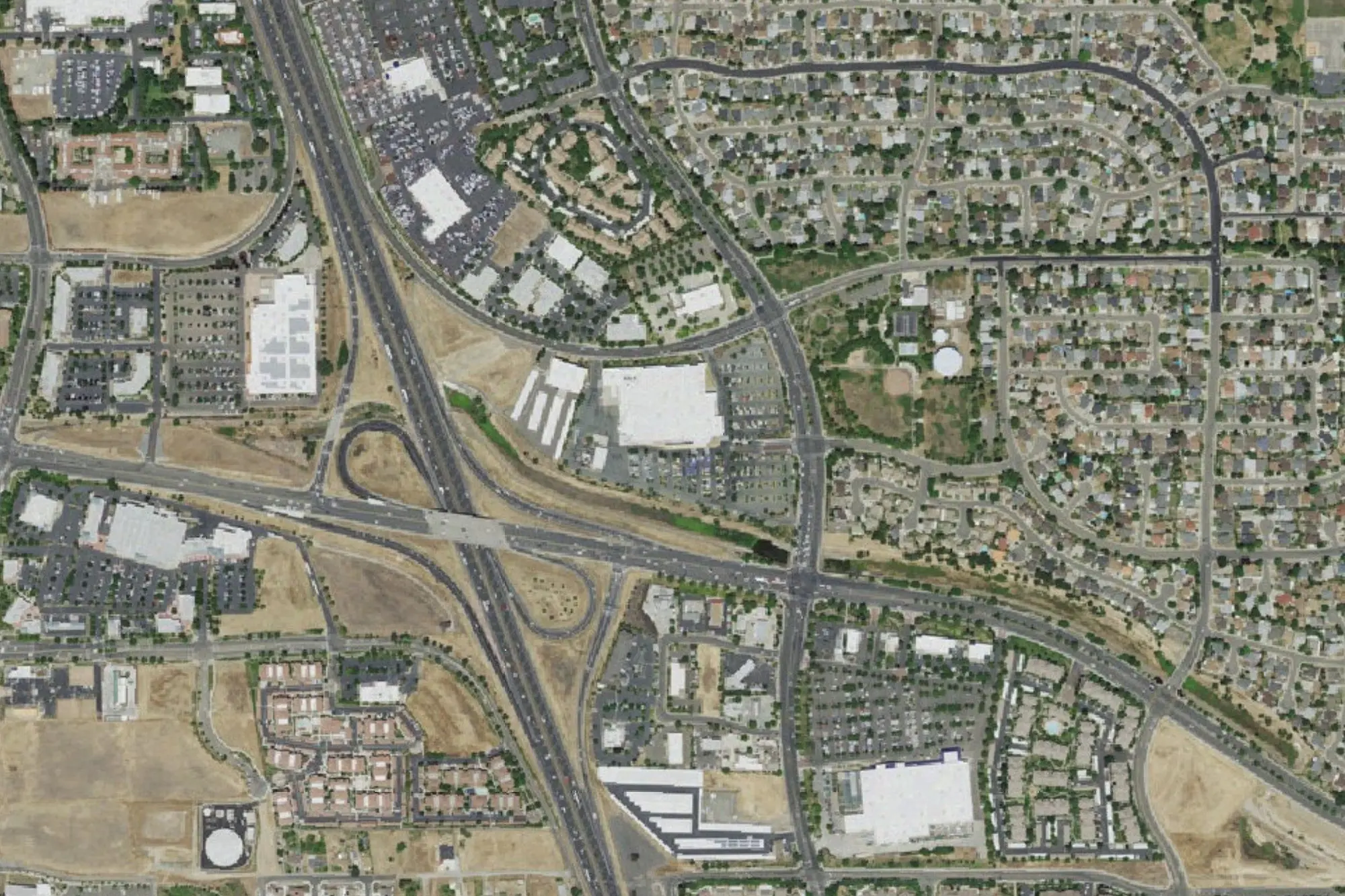 Aerial view of Countryside Community Park