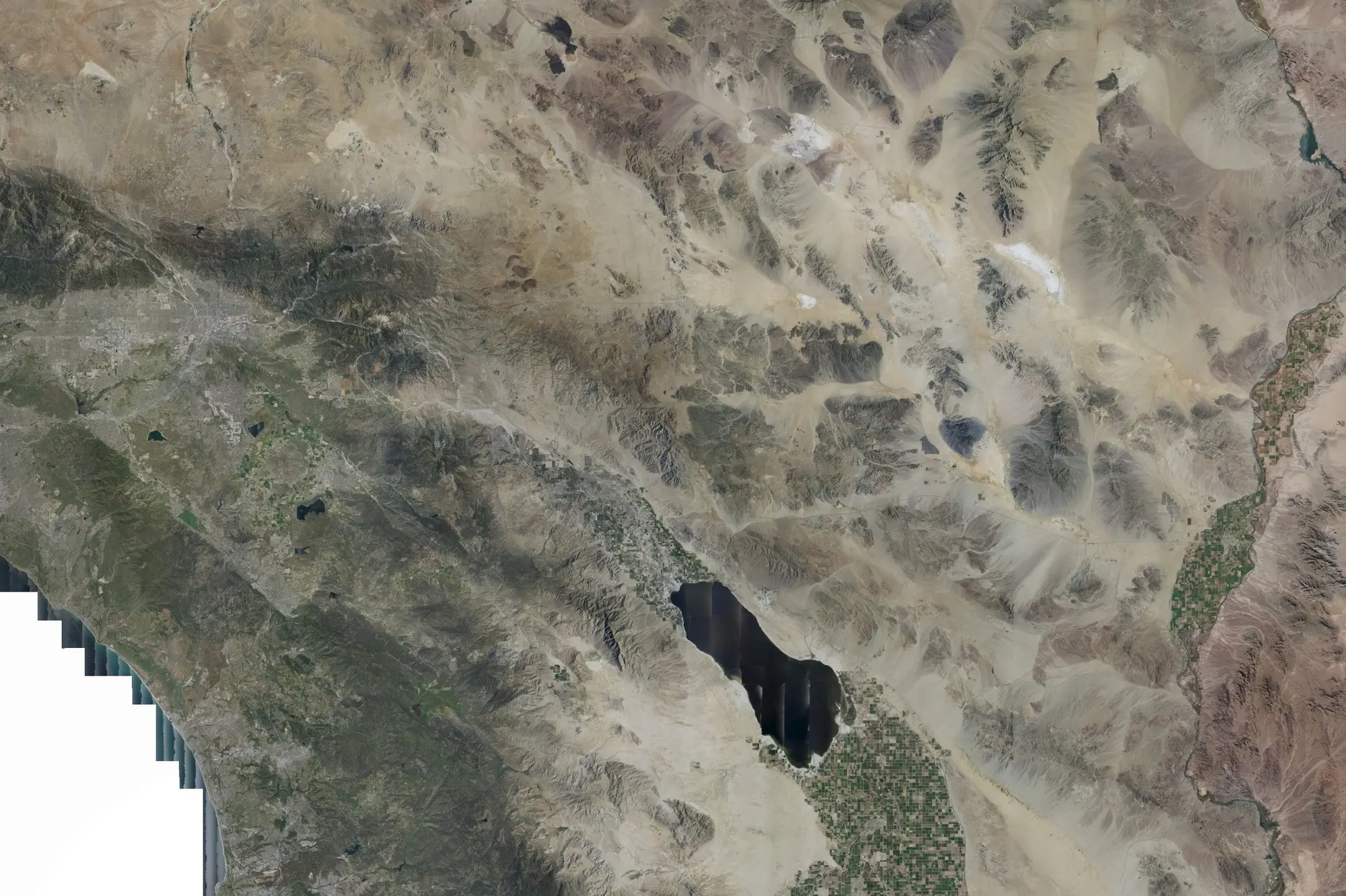 Aerial view of Riverside County Regional Park and Open Space District Land