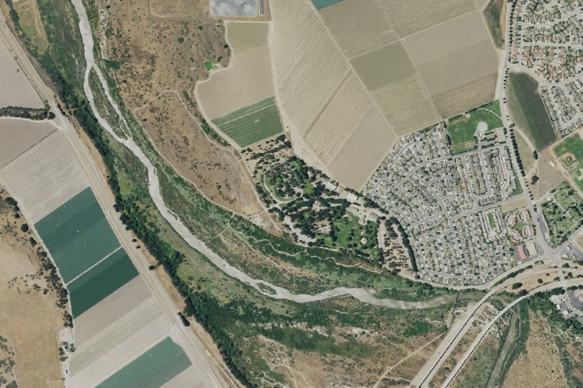 Aerial view of San Lorenzo Park