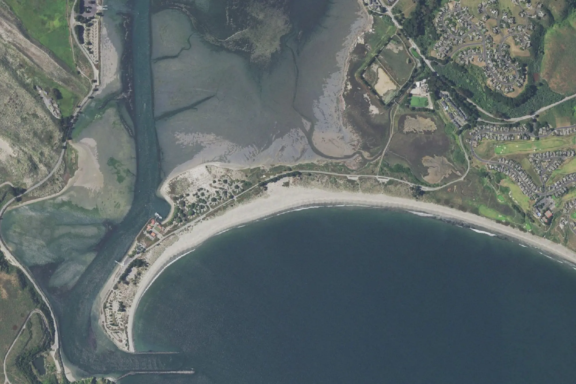 Aerial view of Doran Park