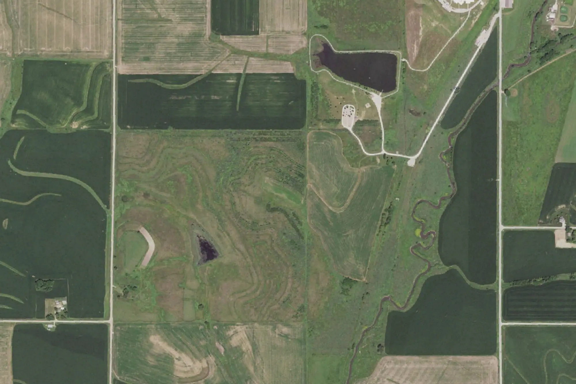 Aerial view of Great Western Park