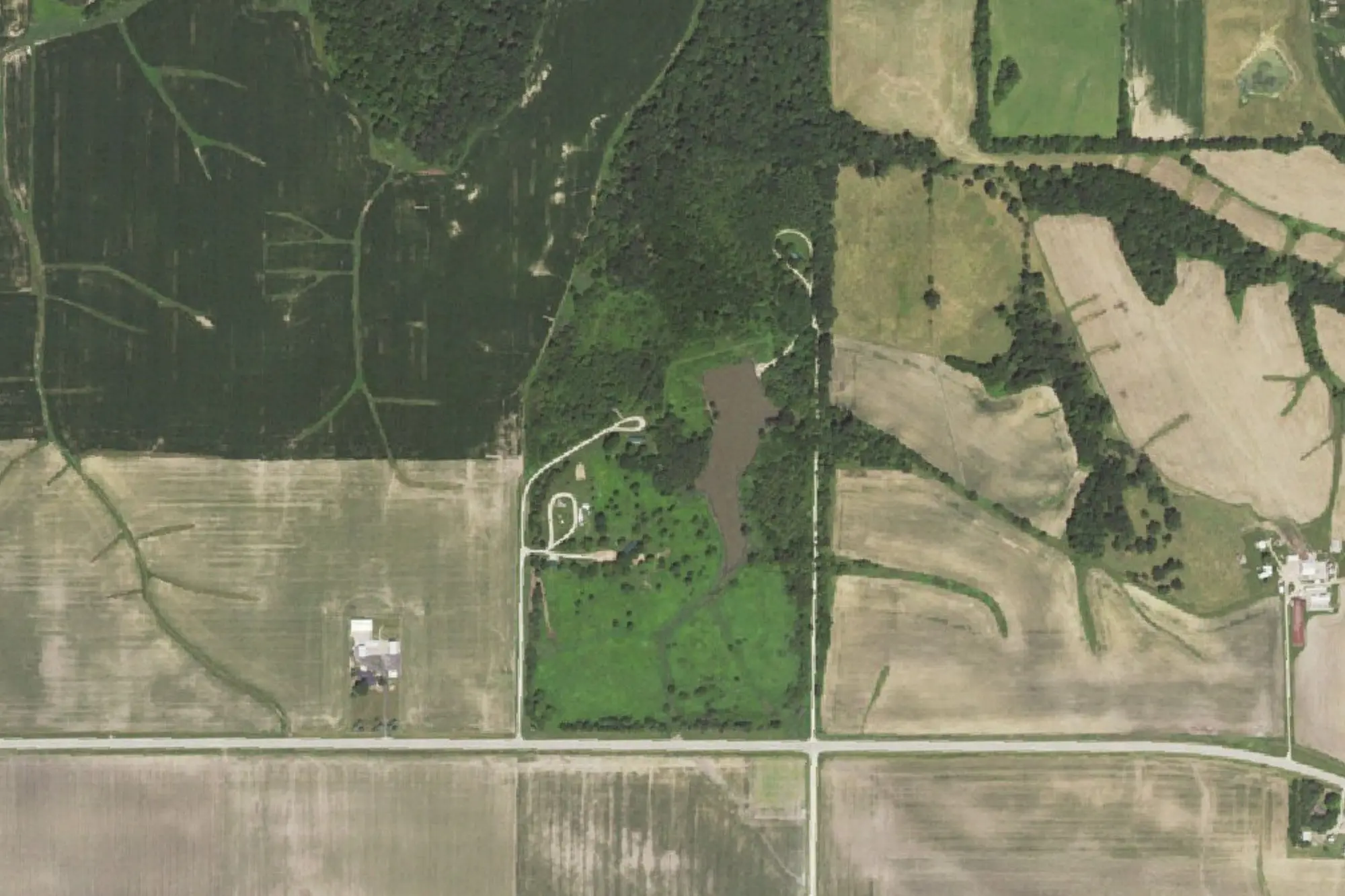 Aerial view of Bennett Park