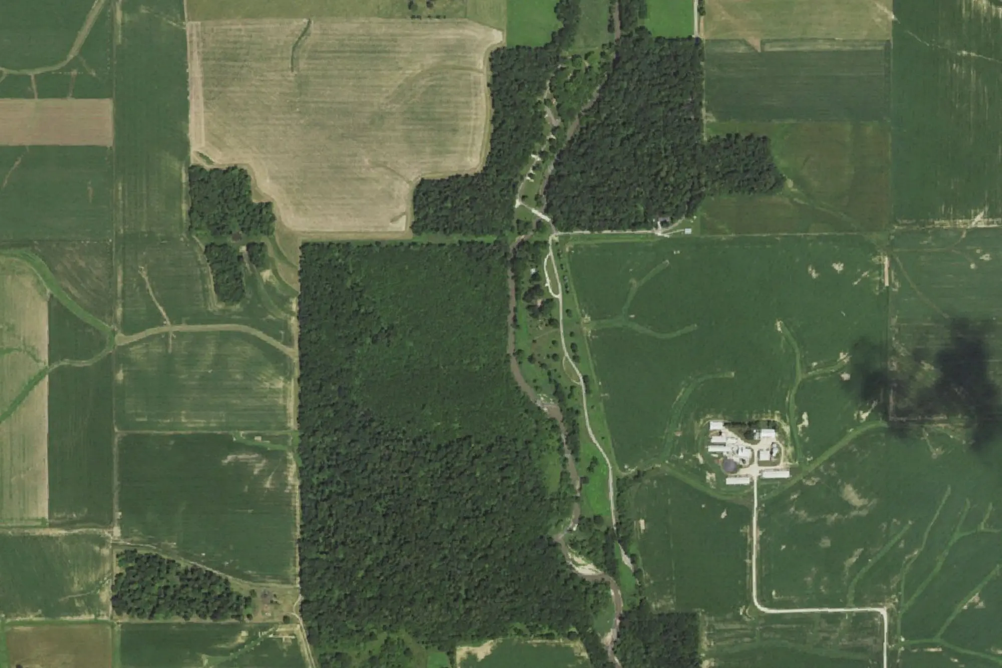 Aerial view of New Wine Park
