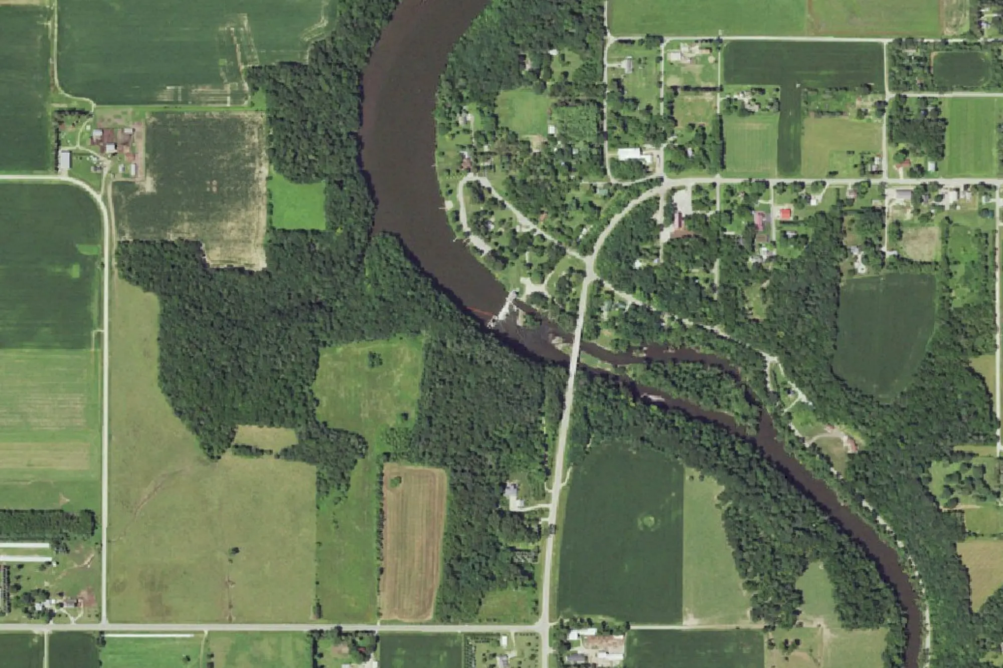 Aerial view of Interstate Park