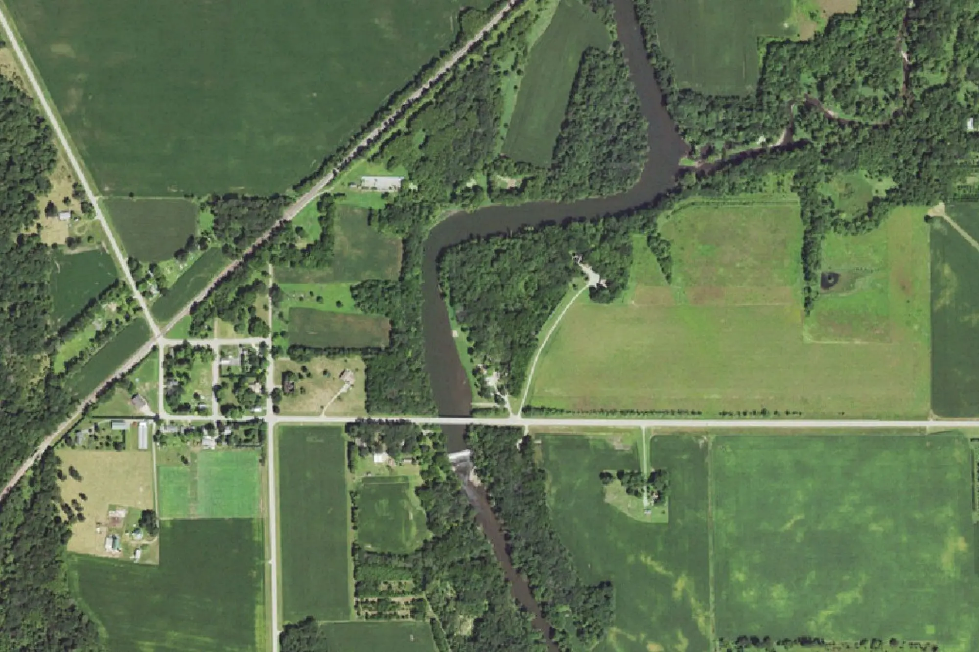 Aerial view of Otranto Park