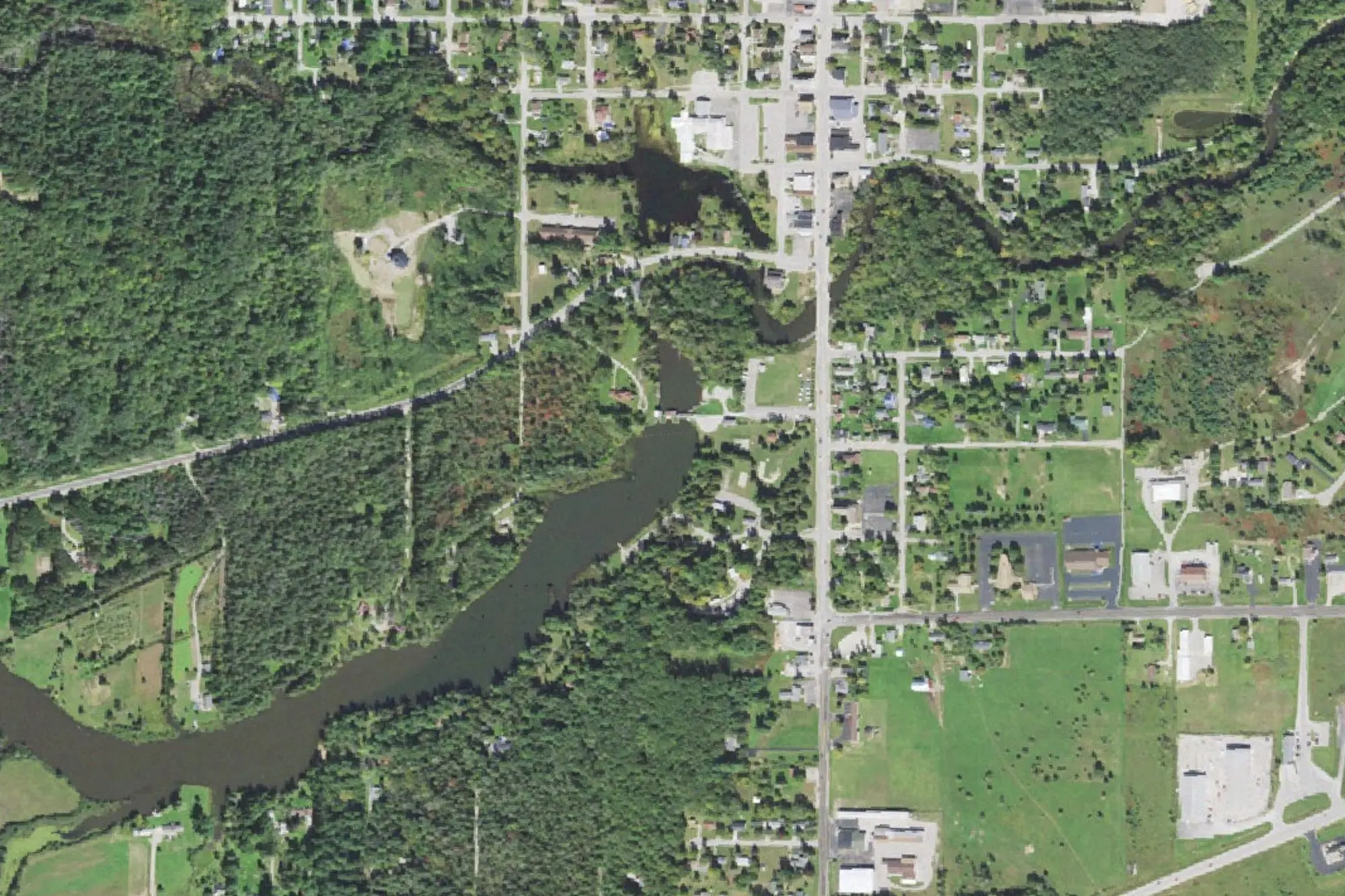 Aerial view of Emerick Park