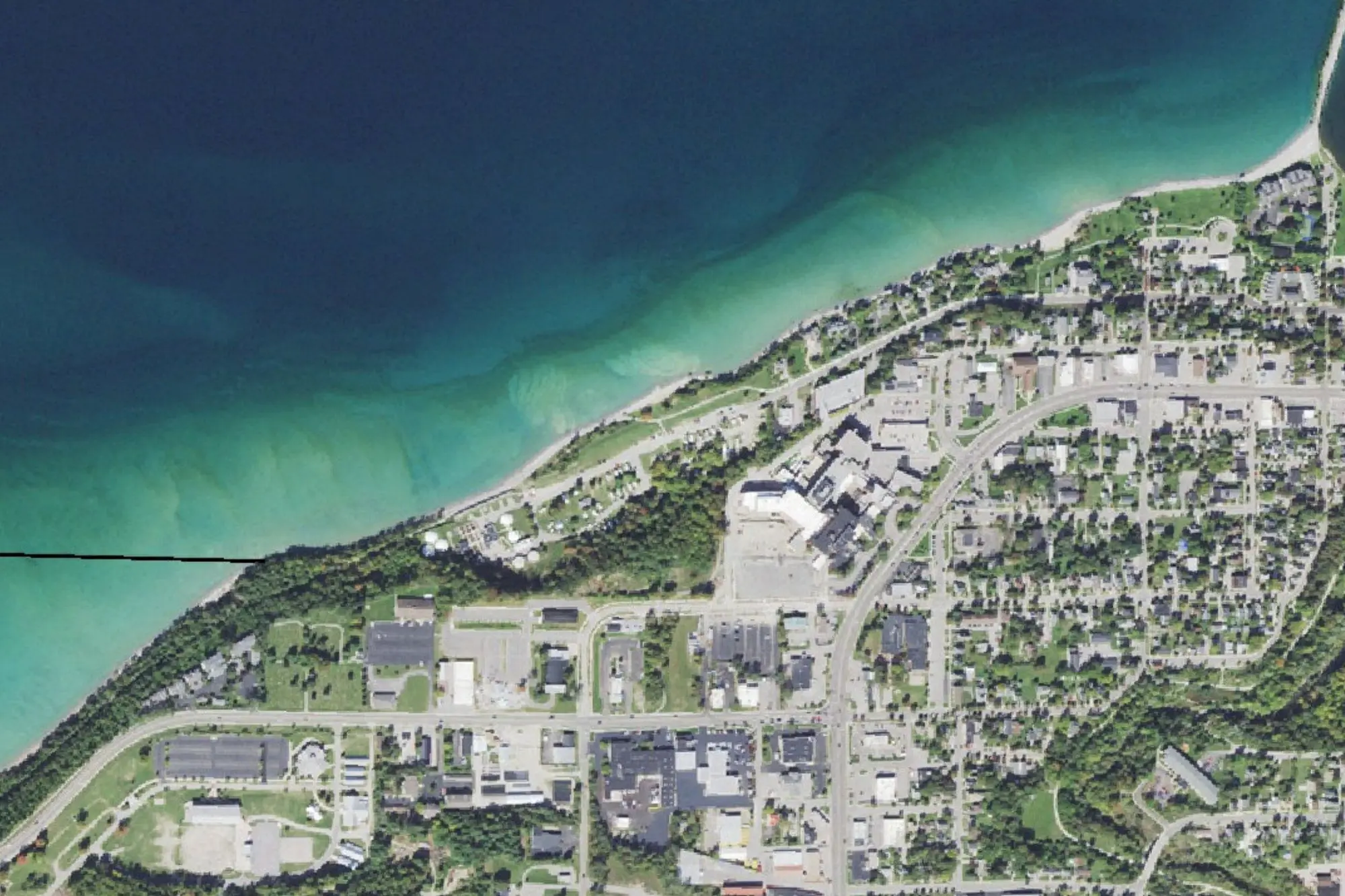 Aerial view of Magnus Park