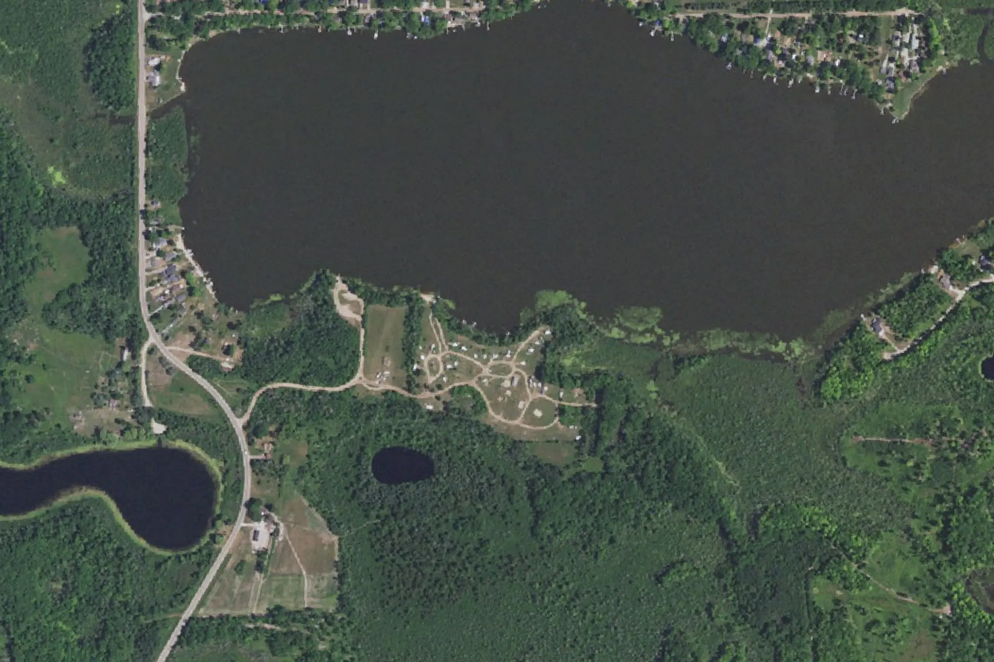 Aerial view of Land