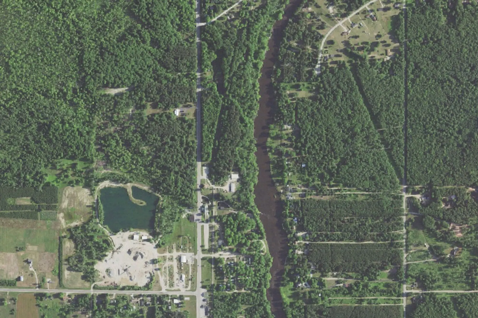 Aerial view of Paris Park