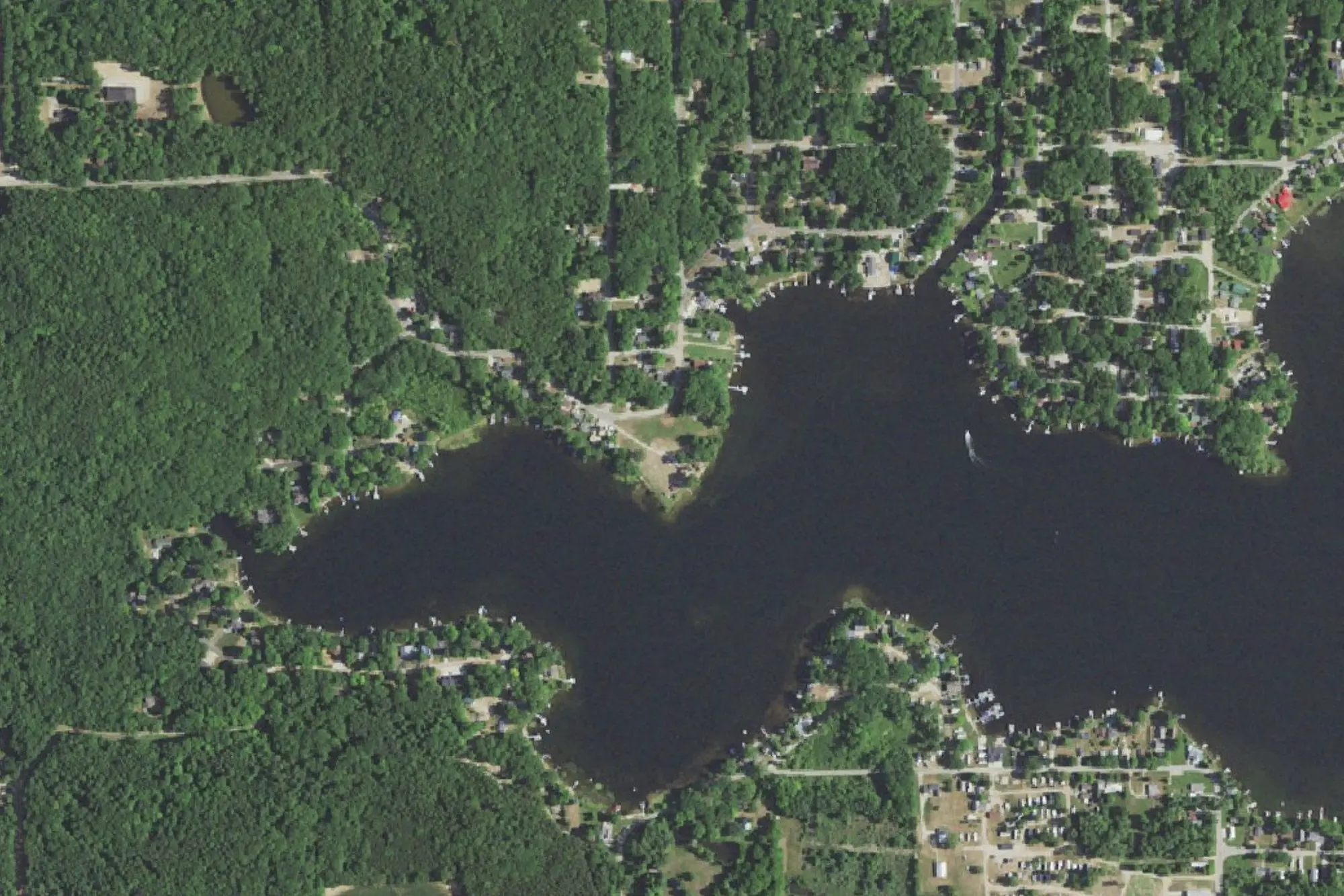 Aerial view of Ford Lincoln County Park
