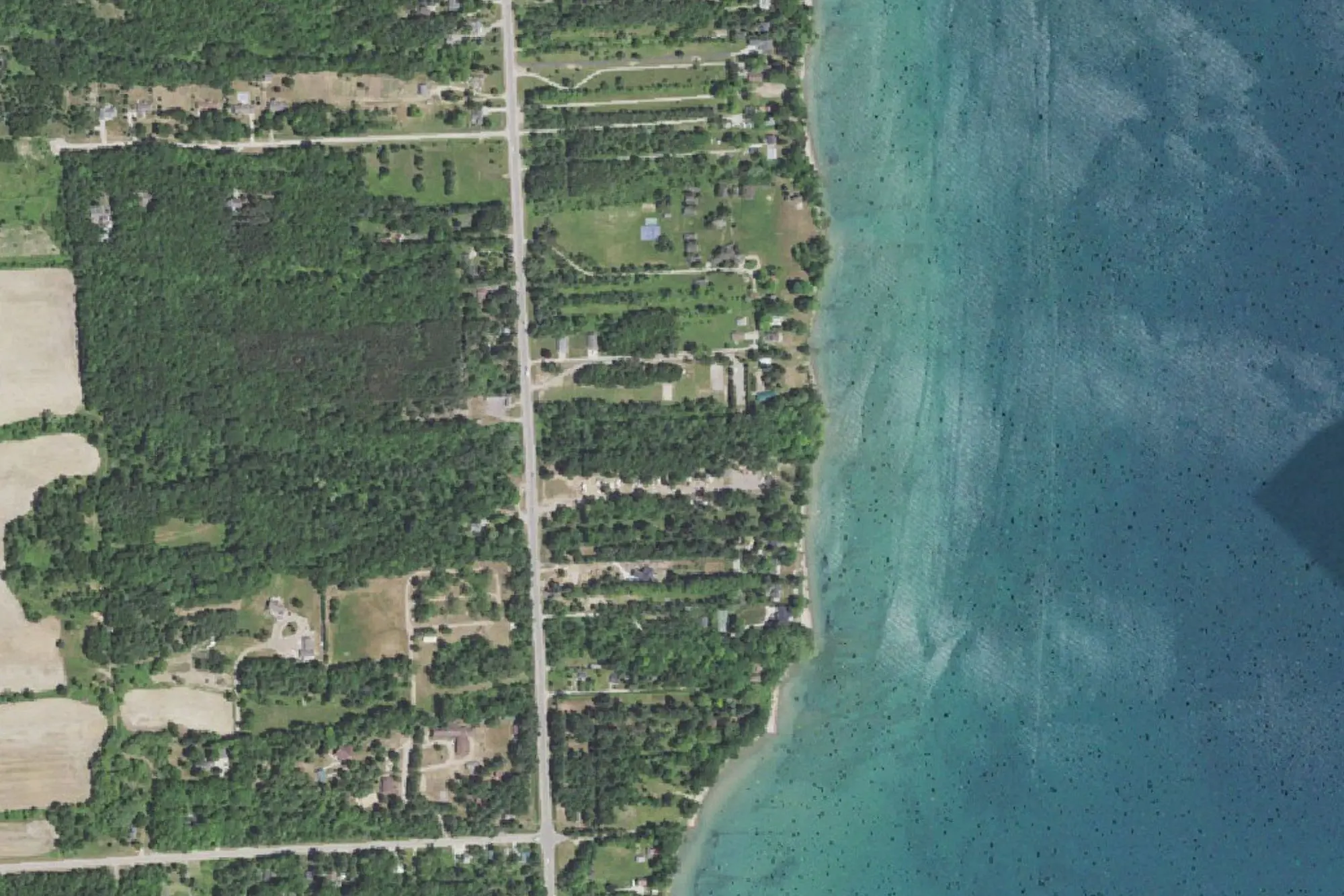 Aerial view of Lexington Park