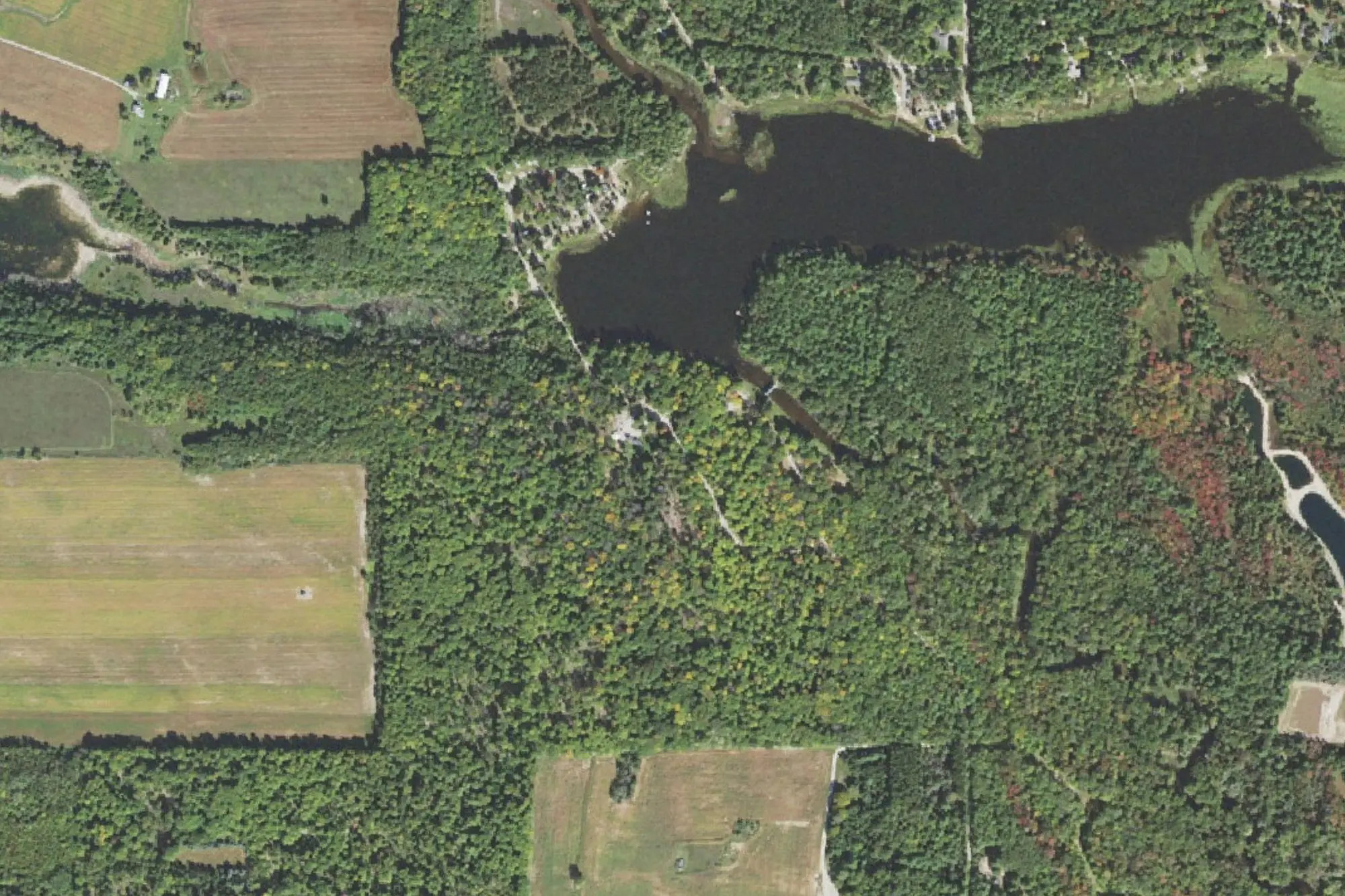 Aerial view of Fletcher Park