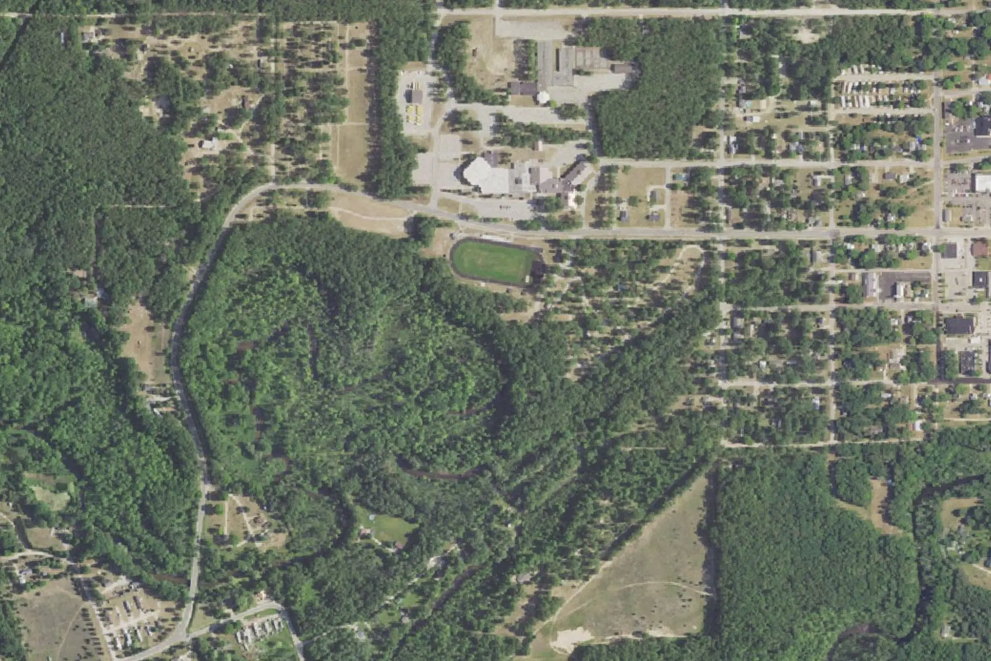 Aerial view of City Park