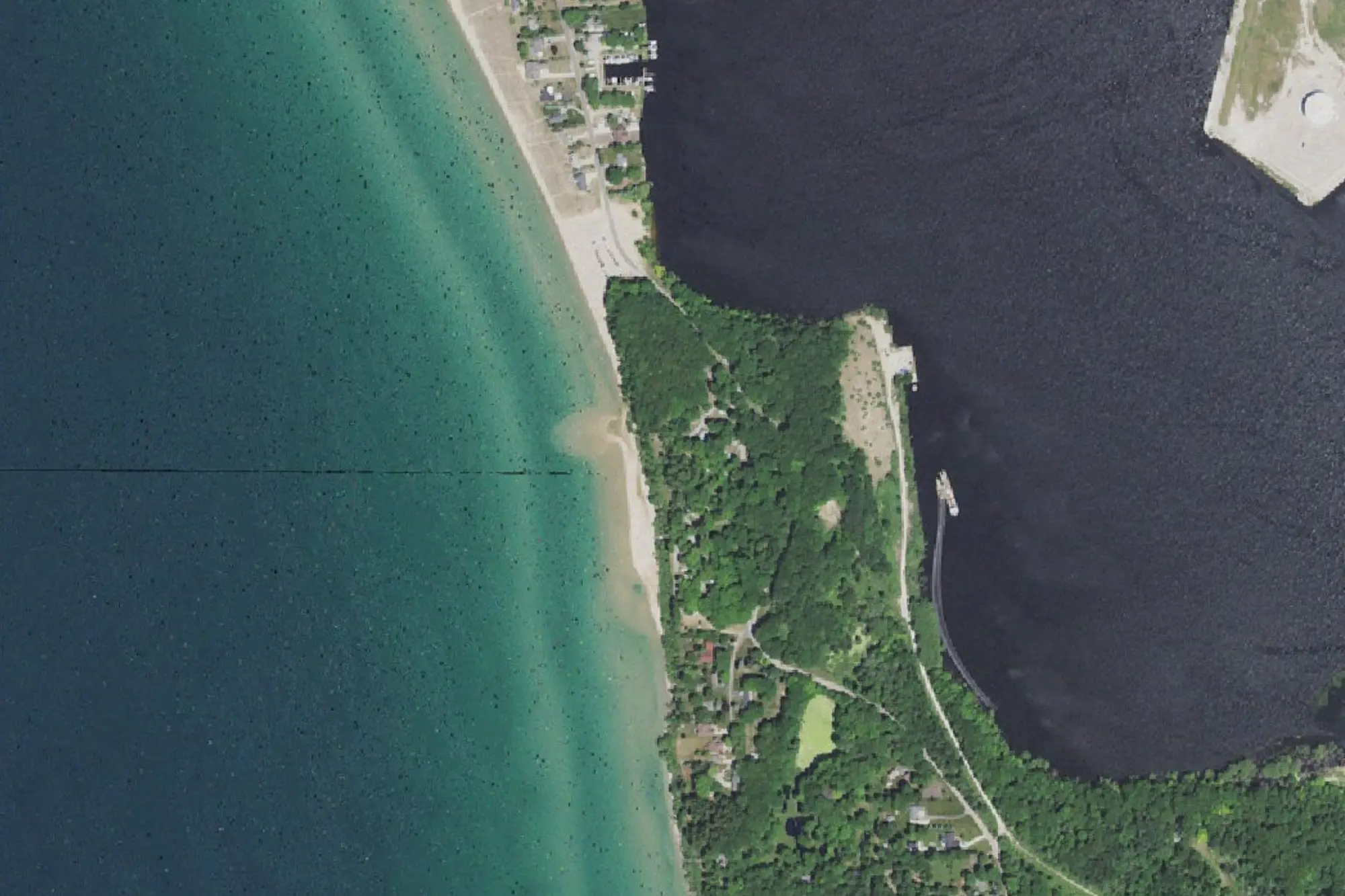Aerial view of Butterfield County Park