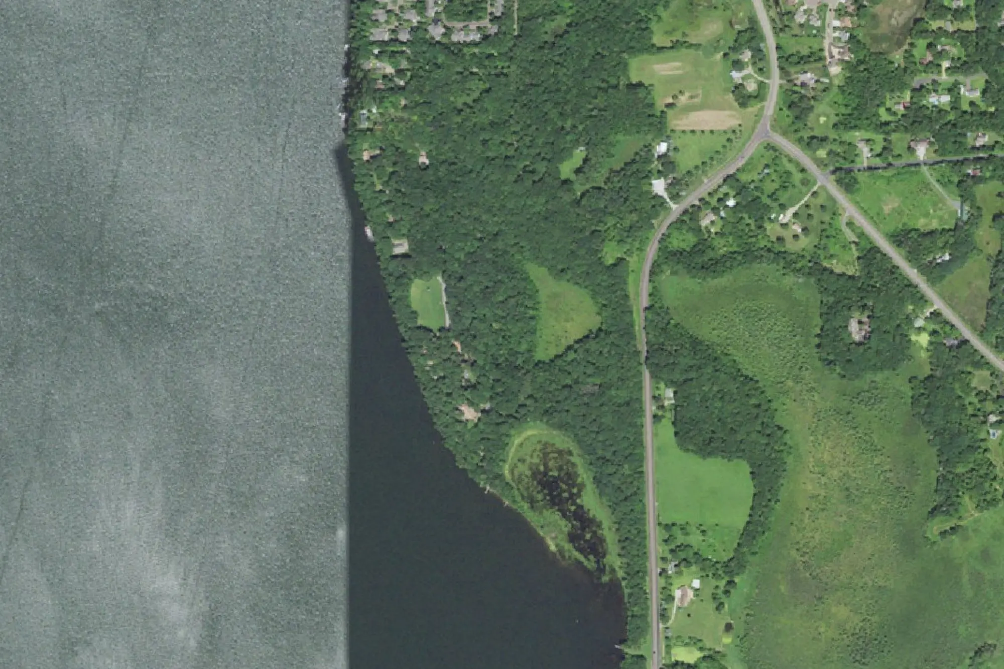 Aerial view of Ojiketa Regional Park