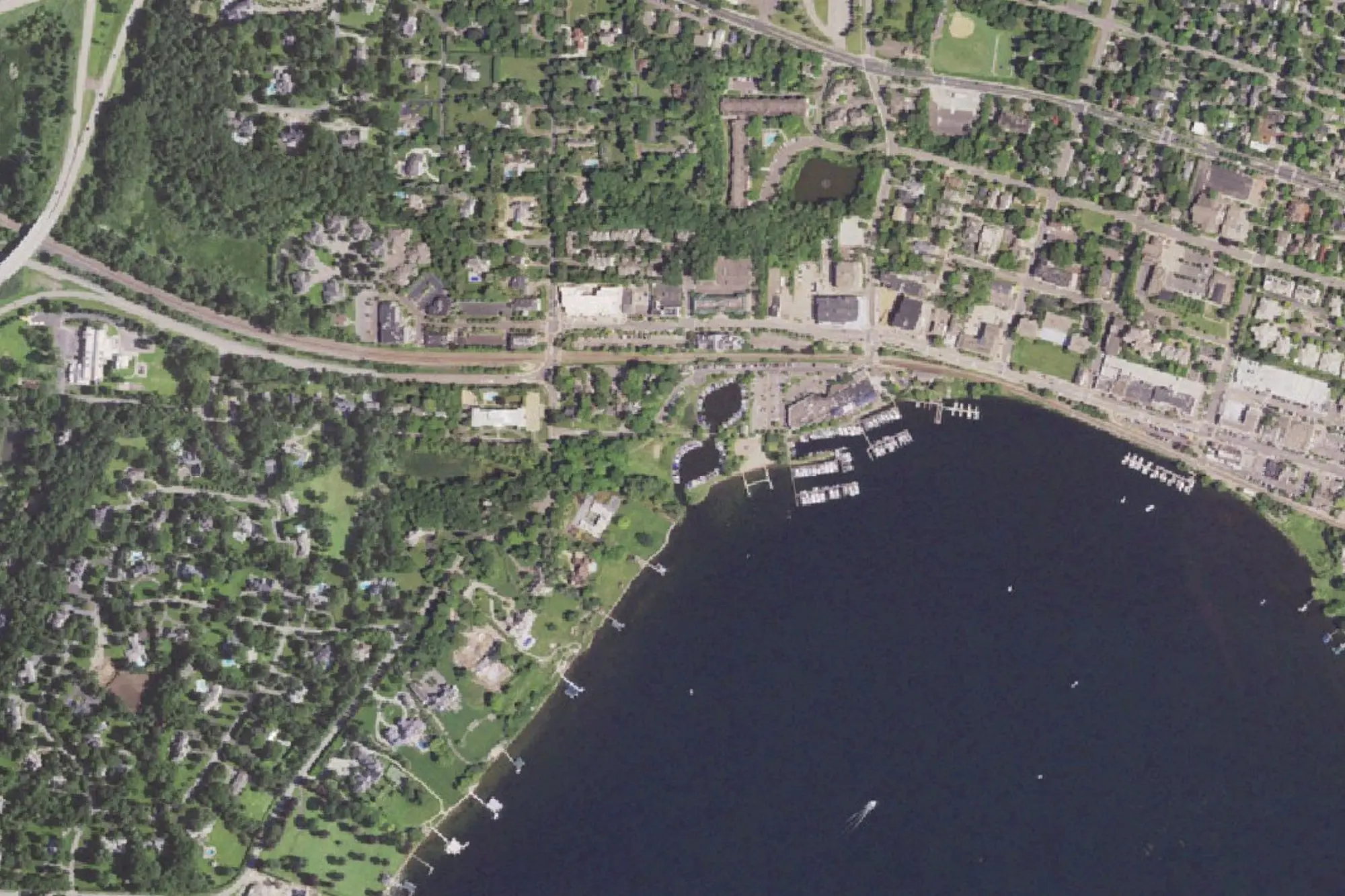 Aerial view of Marina - Beach Park