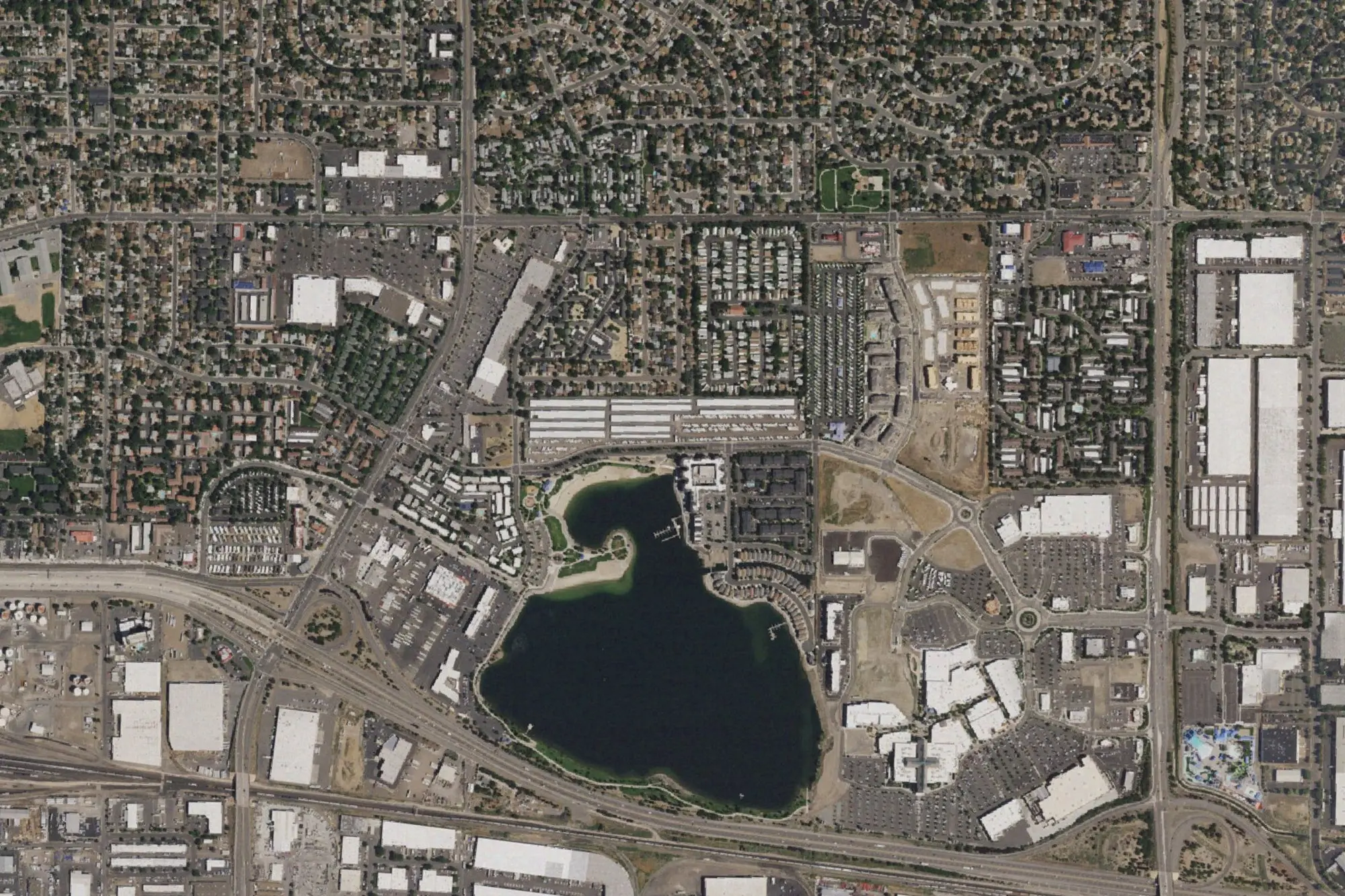 Aerial view of Sparks Marina Park